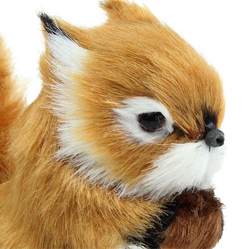 Floristik24 Díszmókus világosbarna 8,5cm