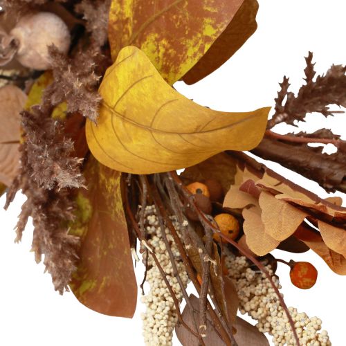 Floristik24 Dekoratív füzér őszi füzér, növényfüzér színes őszi levelek dekoráció 195cm