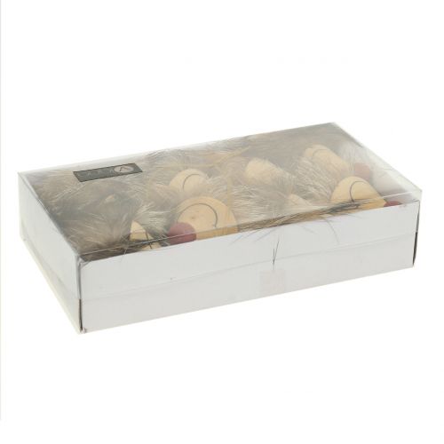 Floristik24 Dekoratív akasztós sündisznó bundával 6,5cm 8 db