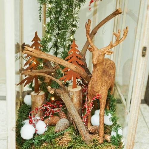 Floristik24 Deco szarvaskéreg megjelenés H32cm