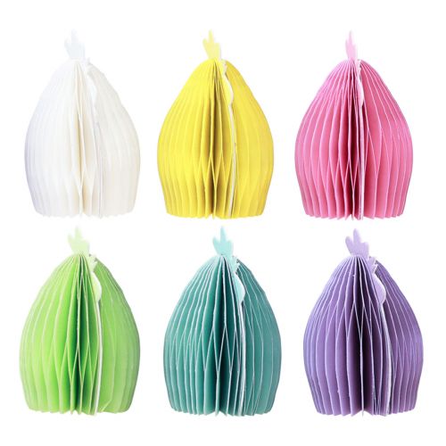 tételeket Dekoratív csirkék méhsejt papírból 11×6m5×12cm 6db