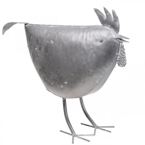 Dekoratív csirke fém dekoráció fém madár cink 51cm×16cm×36cm