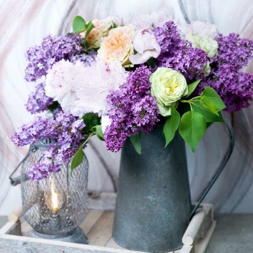 Floristik24 Vintage díszkancsó Ø15cm H27cm