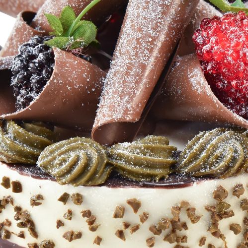 Floristik24 Dísztorta csokoládé műtorta dummy Ø10cm