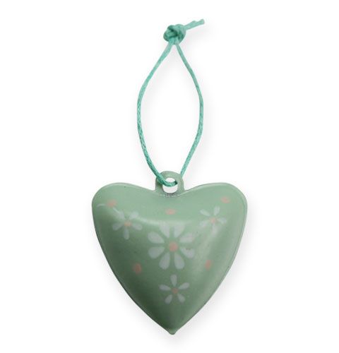 Floristik24 Fém akasztható szív motívumokkal 3cm 12db