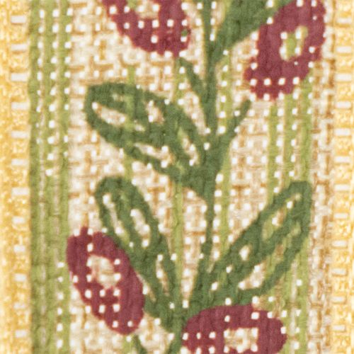 tételeket Ajándékszalag olajág elegáns ágakkal és olajbogyókkal 1,5 cm 15 m