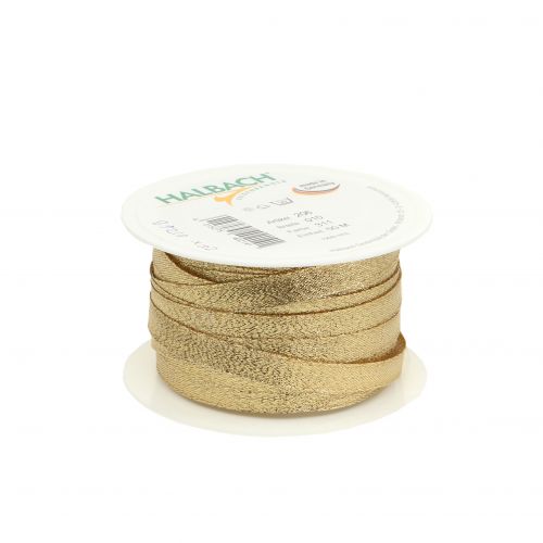Floristik24 Deco szalag arany 10mm 50m