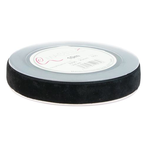 tételeket Bársonyszalag fekete díszszalag ajándék szalag 20mm 10m