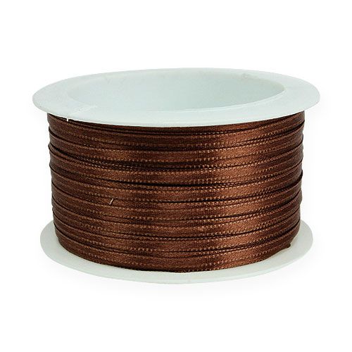 tételeket Ajándék szalag szatén szalag díszszalag barna 3mm × 50m