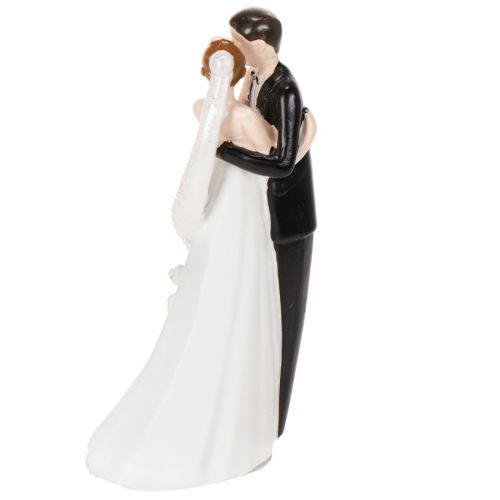 Esküvői pár díszes figura, 10,5 cm | Floristik24.hu
