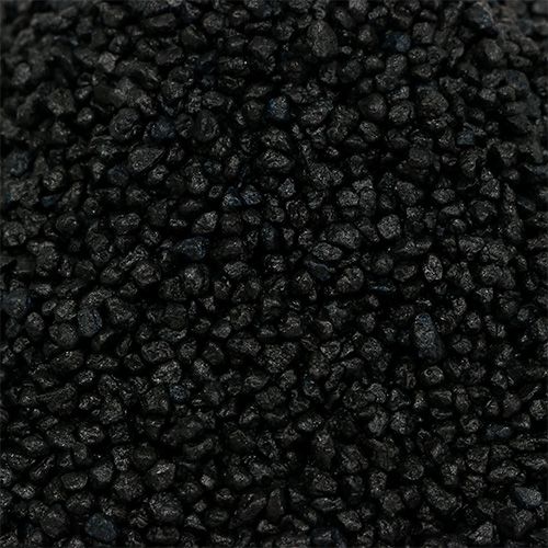 tételeket Dekoratív granulátum fekete 2mm - 3mm 2kg