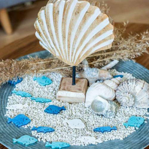 tételeket Dekoratív granulátum krémszínű díszkövek 2mm - 3mm 2kg