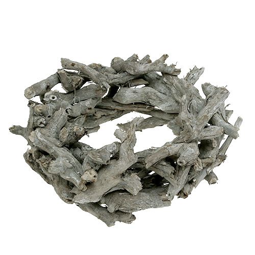 Floristik24 Dekoratív koszorú ágakból Ø37cm natúr