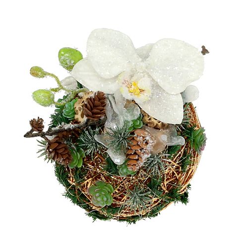 Floristik24 Díszgömb Ø15cm réz