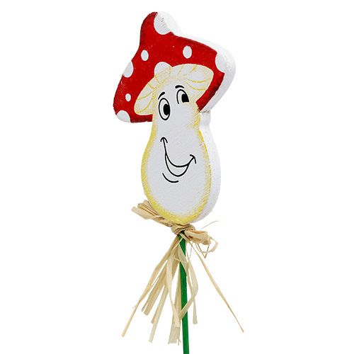 Floristik24 Díszgomba 6,5cm L27cm 24 db