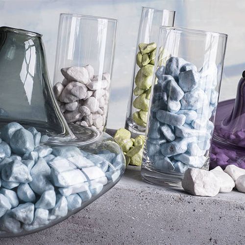 tételeket Díszkő 9mm - 13mm almazöld 2kg