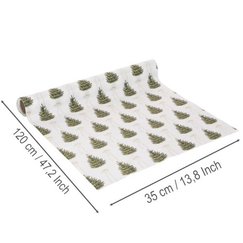 Karácsonyi dekorációs anyag, méteráru, 120 cm széles, 2 darab | Floristik24.hu