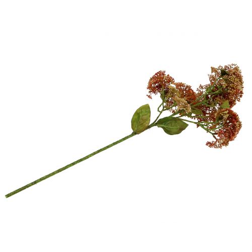 tételeket Bordeaux dekoratív ág sedum, sárga 58cm