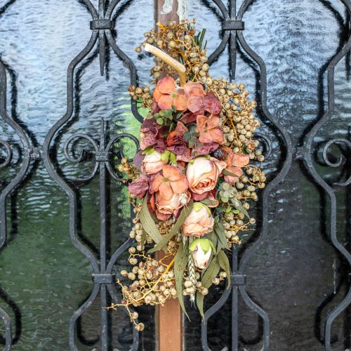 Floristik24 Dekoratív ágak bogyók szárított kender pálma pálma Uva natural 1kg