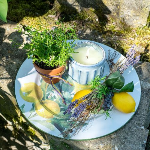 Floristik24 Deco Branch Mediterrán Deco Lemons Artificial 30cm