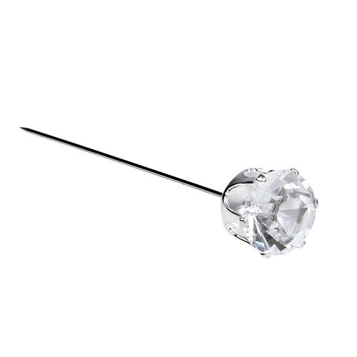 Floristik24 Gyémánt tű ezüst Ø10mm L6cm 36db