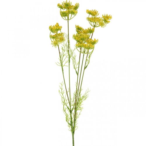 Sárga kapor mesterséges gyógynövény növény kapor díszítéshez L80cm