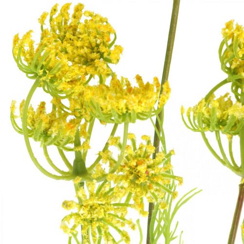 Sárga kapor mesterséges gyógynövény növény kapor díszítéshez L80cm