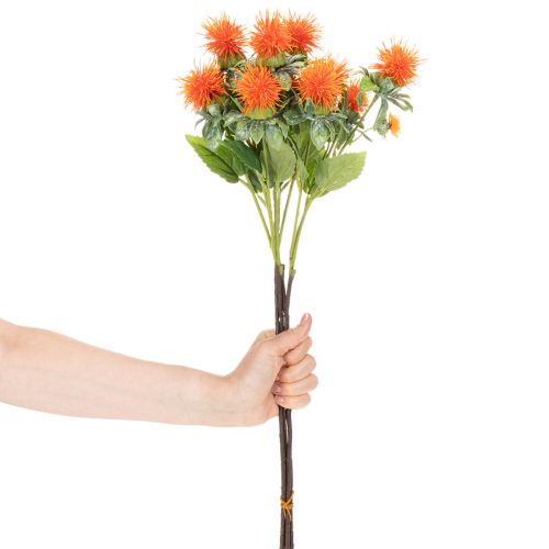 Mű narancssárga sáfrány művirág vázába és dekorációhoz, 55 cm, 4 darab | Floristik24.hu