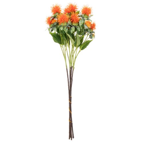 Mű narancssárga sáfrány művirág vázába és dekorációhoz, 55 cm, 4 darab | Floristik24.hu
