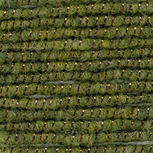 tételeket Zöld gyapjúzsinór arany cérnával, 5m x 5mm dróttal, díszítéshez és kézműveskedéshez