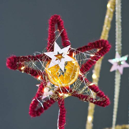 tételeket Kanóc cérna sötétvörös 55m