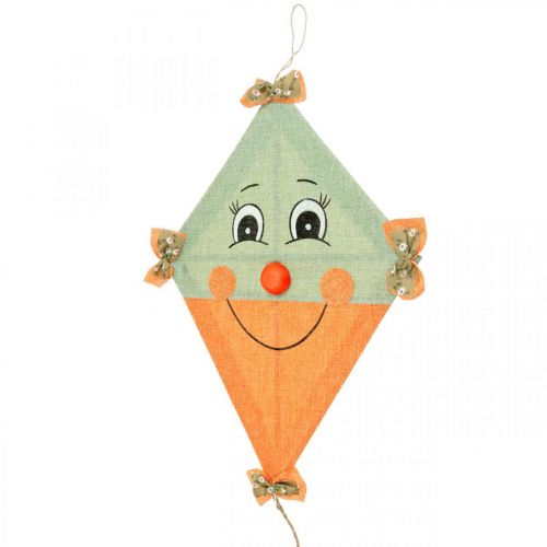 Floristik24 Dekoratív sárkány akasztásra, őszi dekoráció, juta, vegyes, 40×55cm, 3 darab