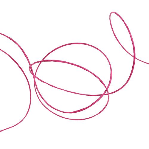 tételeket 50 m-es fukszia dróttal