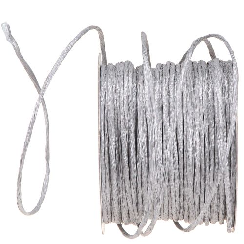 tételeket 50m-es, ezüst színű, tekercselt drót
