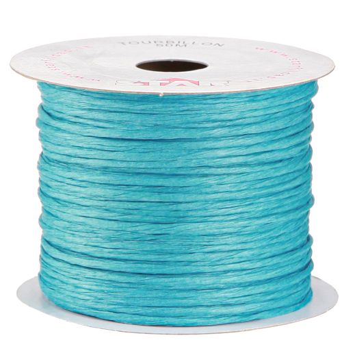 Floristik24 Dróttal tekercselt 50m türkiz