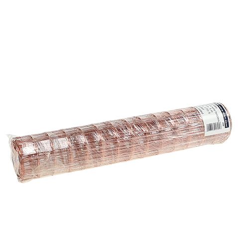 tételeket Réz drótháló 35cm x 5m - Kézműves drót, fémháló, rács, dekorációs elem