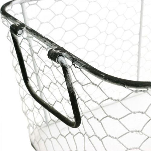 tételeket Drótkosár, vetőgép, ültetőgép L43.5 / 39.5 / 35cm, 3 db