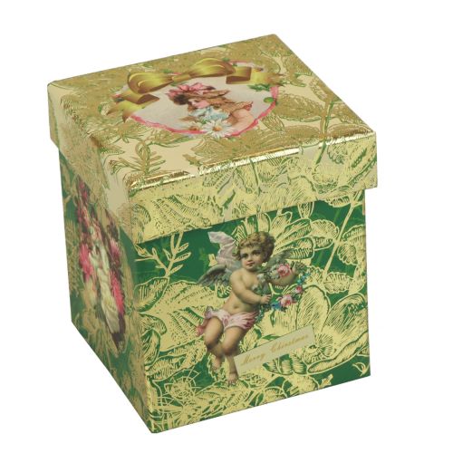 Floristik24 Illatos gyertya Karácsonyi piros gyertyaüveg Karácsonyi gyertya Ø7,5cm