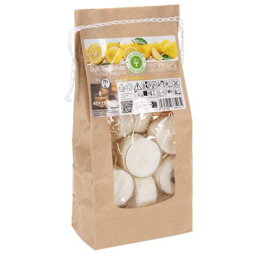 tételeket Citronella illatú mécsesek romantikus estékre otthon vagy a kertben, 25 mm, 7 óra, 18 darab