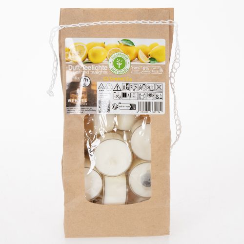 tételeket Citronella illatú mécsesek romantikus estékre otthon vagy a kertben, 25 mm, 7 óra, 18 darab