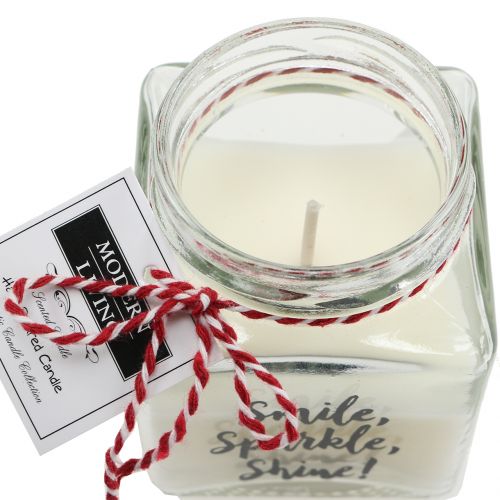 Floristik24 Illatos viasz tégelyben Mosolyogj, Szikrázz, Ragyogj!