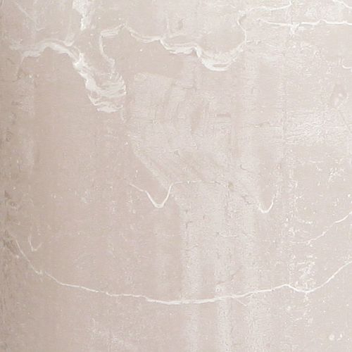 tételeket Világosszürke oszlopgyertyák, 4 darabos készlet - Egyszínű, Dekoratív hengergyertyák 70x120 mm, Tartós tömbgyertyák stílusos világításhoz és otthoni dekorációhoz