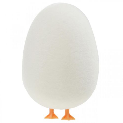 tételeket Dísztojás lábakkal Húsvéti tojáskrém Vicces húsvéti dekoráció H13cm 4db