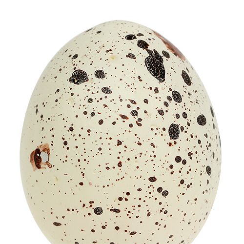 Floristik24 Tojás 6cm krém hungarocellből 12db