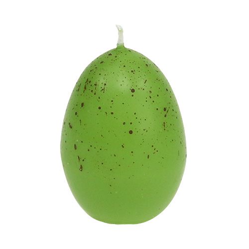 Floristik24 Tojás gyertyák 3 színű 6,5cm 6db