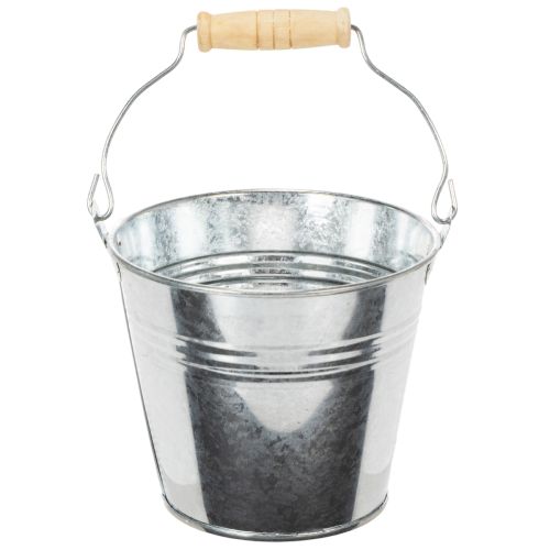 Vödör Ø12cm M10cm 8db. Cink, fényes vétel | Floristik24.hu