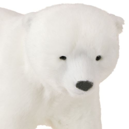 Floristik24 Jegesmedve díszfigurák álló és ülő fehér 16/20cm 3db