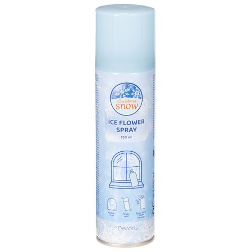 Jégvirág spray Dekoratív spray ablakokra és téli üvegdíszekre 150 ml