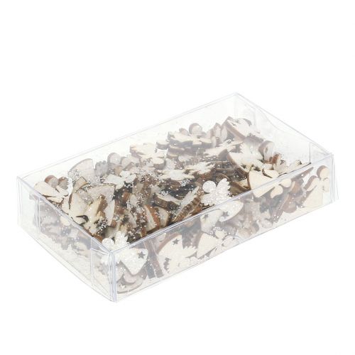 Floristik24 Szórt angyal csillámmal 2cm 144p