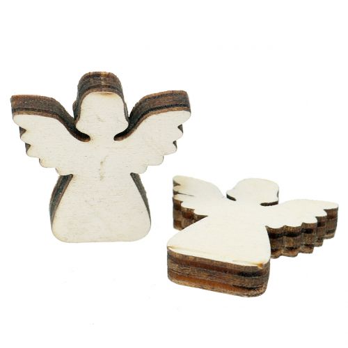 Floristik24 Angyal üveges természetbe szóráshoz 2cm 100p